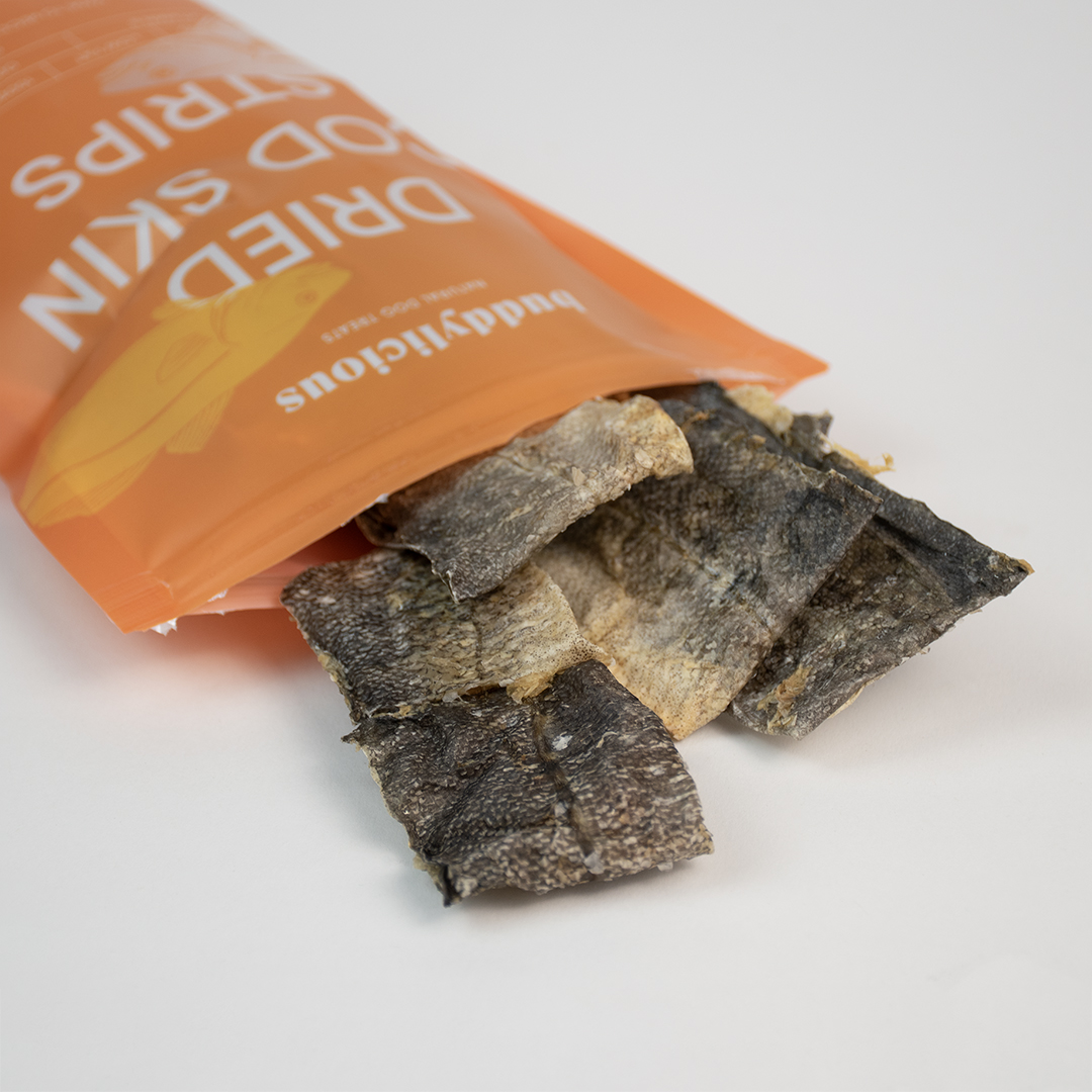 Dried Cod Skin Strips PJ Pet Products